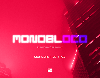 Monobloco - Free Monospaced Font