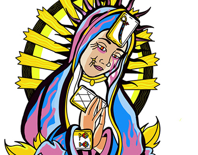 La tramposa-Virgen de Luján y truco (Santos argentinos)