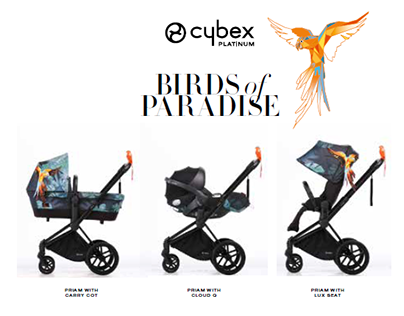 Copy for Birds of Paradise Fashion Collection CYBEX
