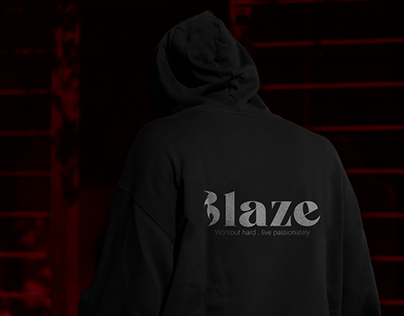 Blaze Gym " Brand identity"