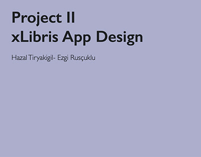 XLibris App Design