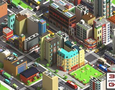 Simplepoly City - Low Poly Assets