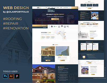 Website Redesign for Roofing Contractor