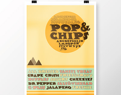 Typeface // Pop & Chips