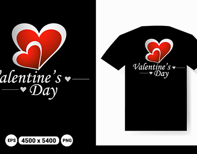 Happy valentines day t-shirt design