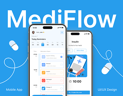 MediFlow - Medication Reminder App