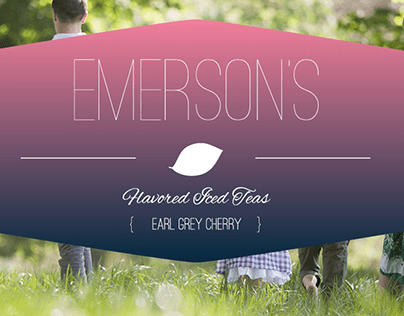 Emerson's Flavored Iced Tea Ad 1