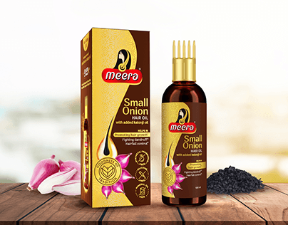 Packaging Design for Traditional Hair Oil