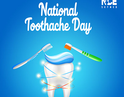 National Toothache Day Banner Design