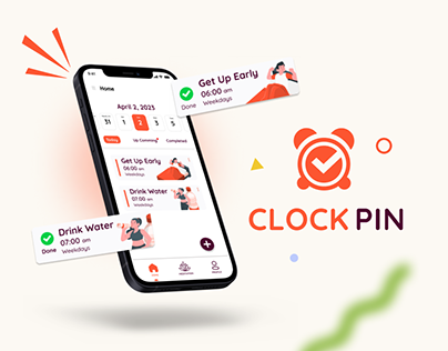 Clock Pin - Clock Reminder App