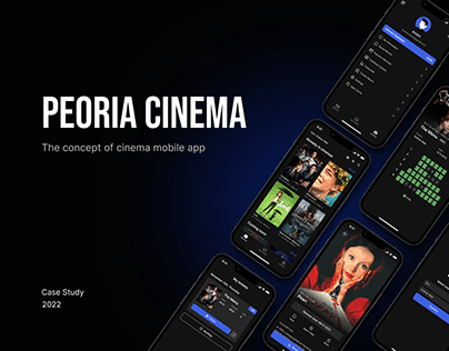Peoria Cinema: The concept of cinema mobile app