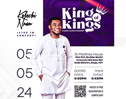 King of kings event branding