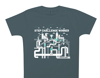 Step Challenge Winner Shirt Design
