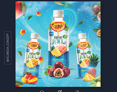 Rita Fresh Juice | Creative Ad Design