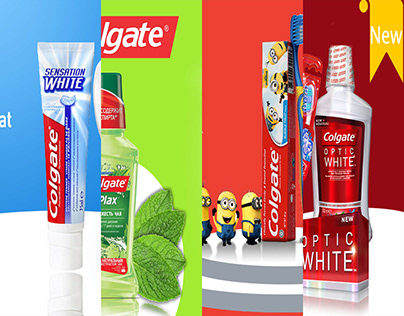 Implementation of a project in publicity for Colgate