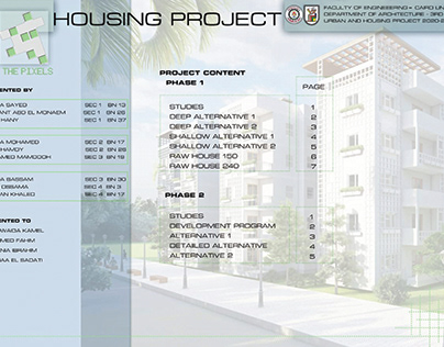 HOUSING PROJECT