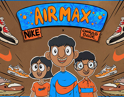 NIKE air max - comic