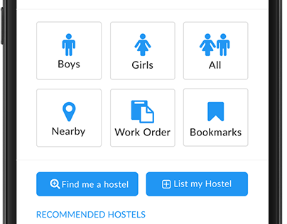 Hostel Khoj Mobile app