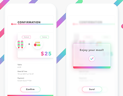 Daily UI #054 - Confirmation