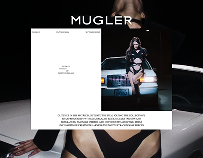 MUGLER | E-commerce redesign