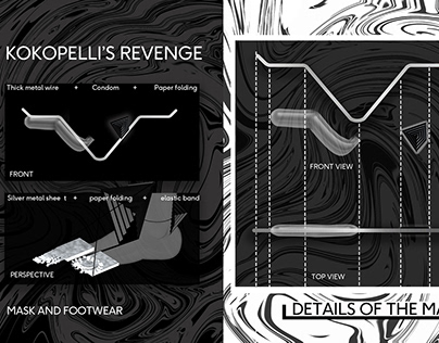 Conceptual Wearable Art- Kokopelli's Revenge