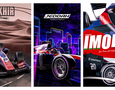 Motorsport Racing Poster Designs