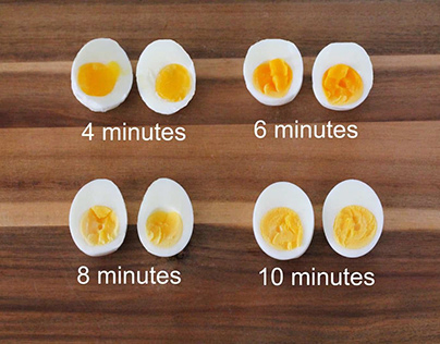 Avoid assembling deviled eggs when they're still warm