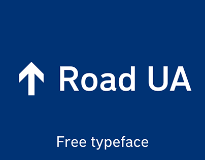 Road UA typeface