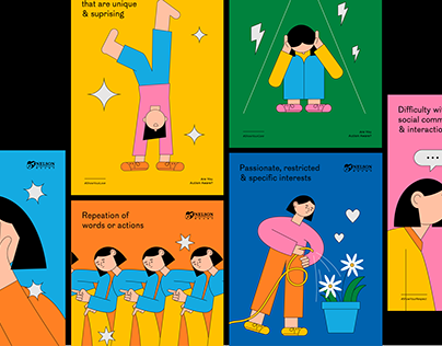 Autism Awareness Poster Series