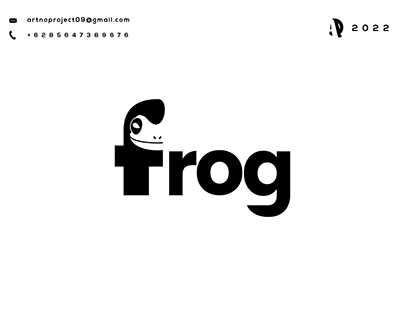 Frog Negativespace Logo