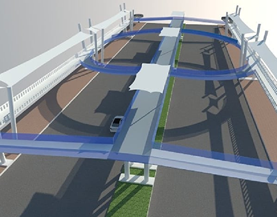 Pedestrian Bridge Design.