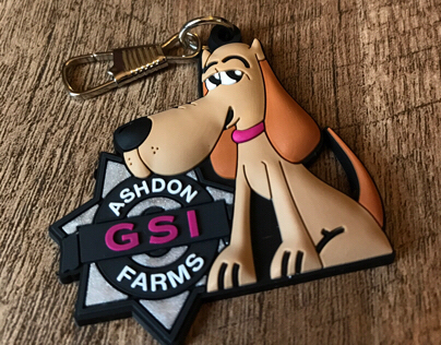 Ashdon Farms G.S.I. Key Fob