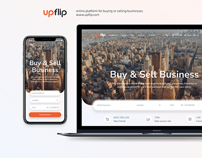 Project thumbnail - UpFlip business marketplace