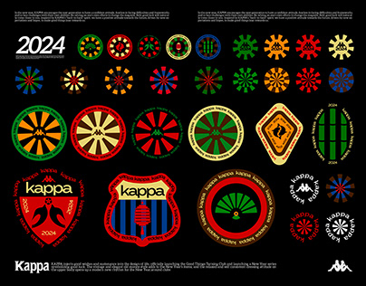 Kappa2024 CNY Visual Identity design
