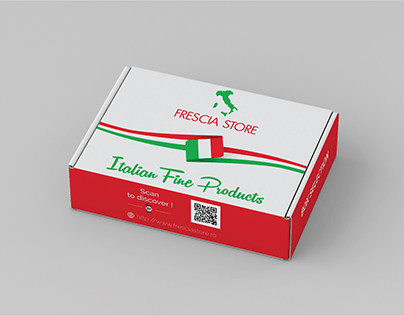 Italian Product Packaging Box design, Mailer box