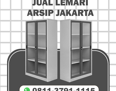 Toko Lemari Arsip Pintu Kaca Geser Jakarta Selatan