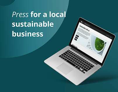 Press Design for a Local Sustainable Business