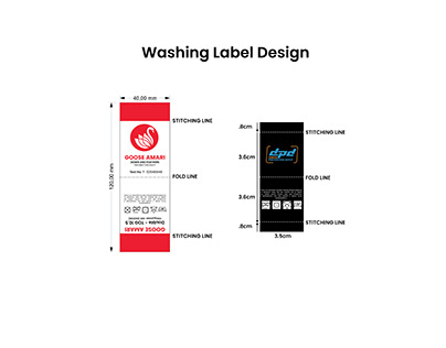 Wash Label Design