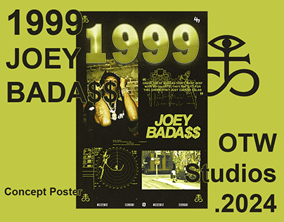 Joey Badass 1999 Retro Cyber Poster