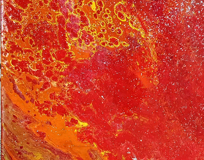 'Fire'
Fluid Painting