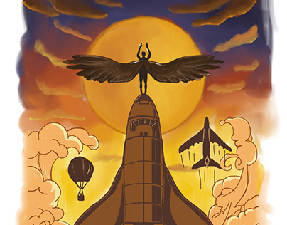 Ray Bradbury “Icarus Montgolfier Wright”