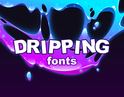 20+ Hilarious Dripping Fonts for Ugly Designs