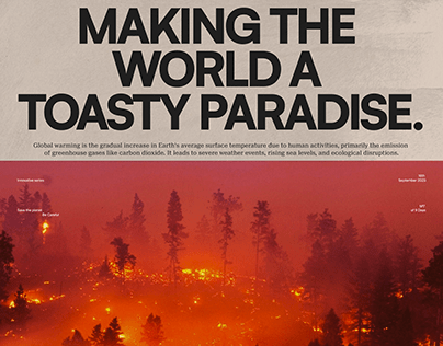 Making the world a toasty paradise.