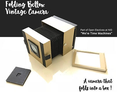 Vintage Folding Camera | Open Elective at NID