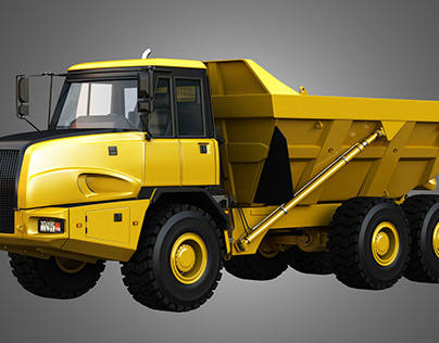 300D II Articulated Dump Truck 3D model