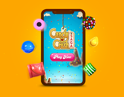 Candy Crush Saga Mobile Display Ads