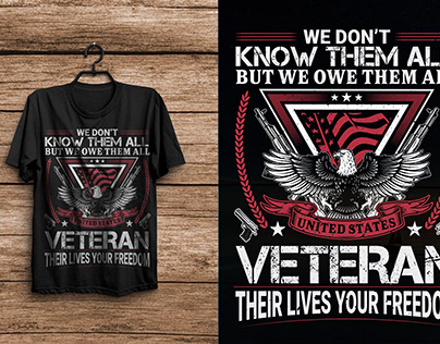 Army-Veteran T-shirt Designs