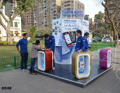 Nokia Asha Booth