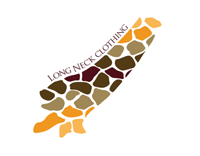 Long Neck Clothing Logo Design