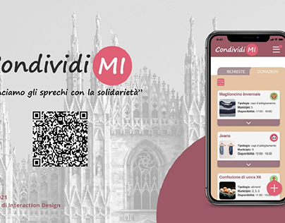 App CondividiMI - interaction design